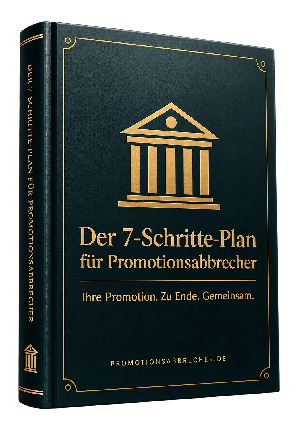 Buch: Der 7-Schritte-Plan für Promotionsabbrecher